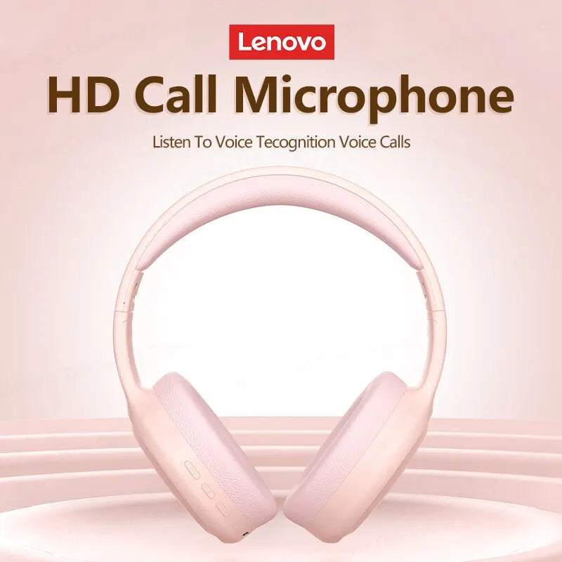 Lenovo Th30 Fones De Ouvido Sem Fio Bluetooth 5.3 Dobrável Microfone, Música 250ma