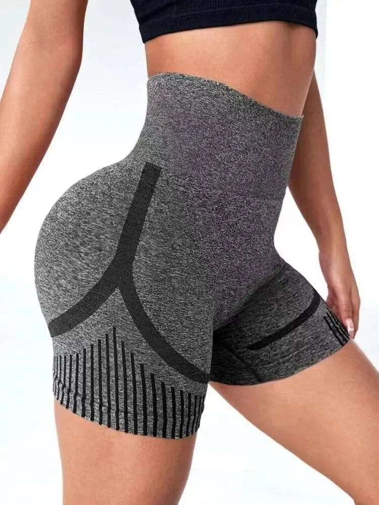 Mulheres Yoga Shorts De Cintura Alta Shorts De Treino De Fitness Yoga Elevador Bunda Fitness Yoga Ginásio Correndo Shorts Curtas Esportivas