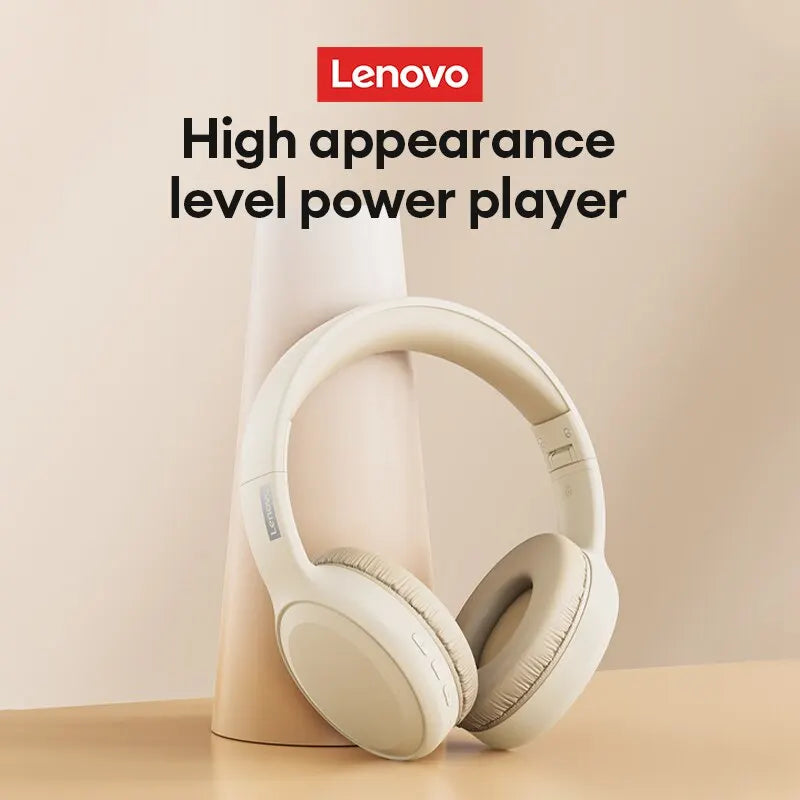 Lenovo Th30 Fones De Ouvido Sem Fio Bluetooth 5.3 Dobrável Microfone, Música 250ma