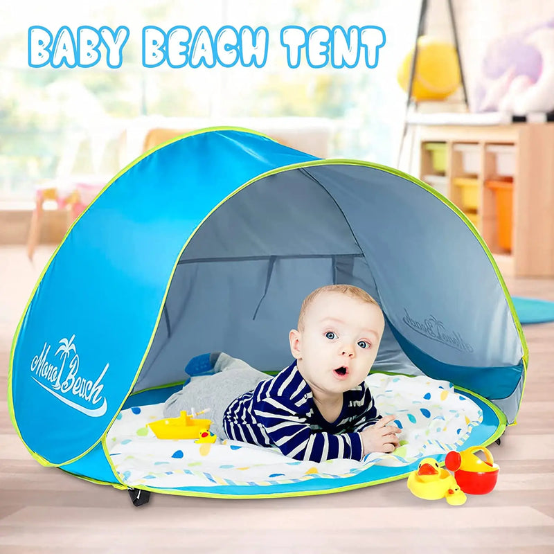 Baby Tenda De Praia Para Crianças, Proteção UV, Brinquedos Ao Ar Livre, Piscina